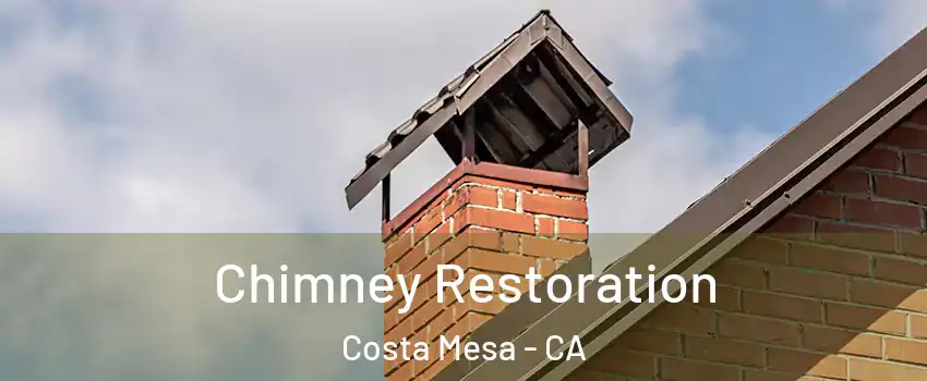 Chimney Restoration Costa Mesa - CA