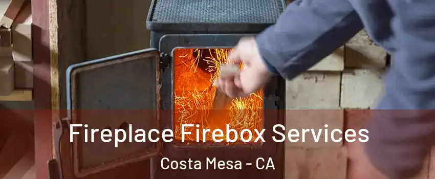 Fireplace Firebox Services Costa Mesa - CA