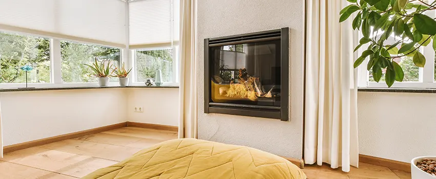 Residential Fireplace Ceramic Glass Installation in Costa Mesa, CA
