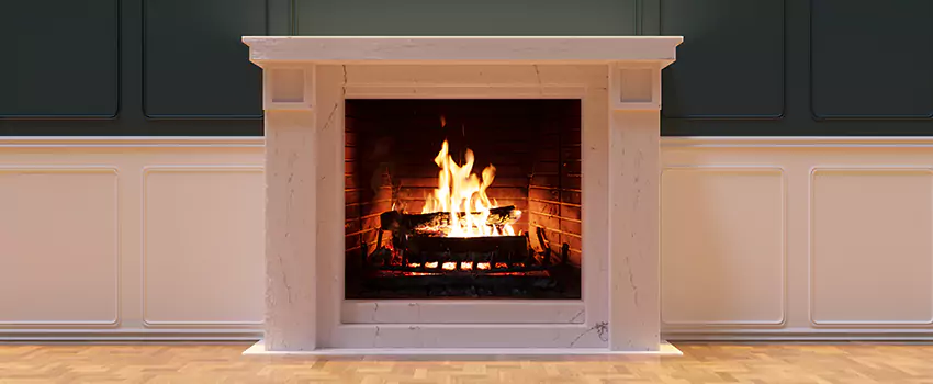 Open Flame Wood-Burning Fireplace Installation Services in Costa Mesa, California