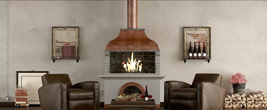 Thelin Hearth Products Providence Pellet Insert Fireplace Installation in Costa Mesa, CA