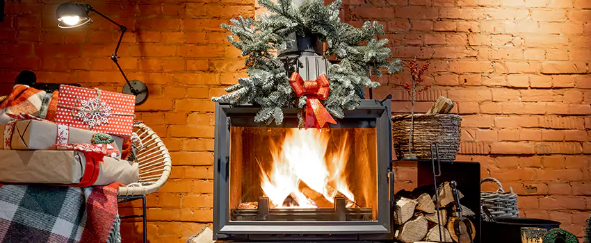 Travis Industries Linear Gas Fireplace Installation in Costa Mesa, California
