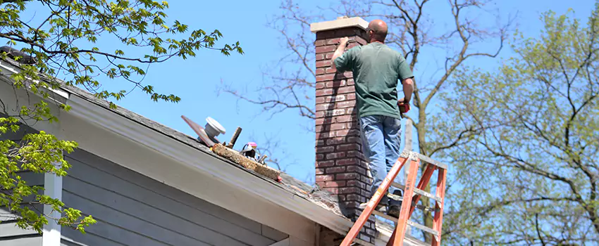 Vinyl and PVC Chimney Flashing Installation in Costa Mesa, CA